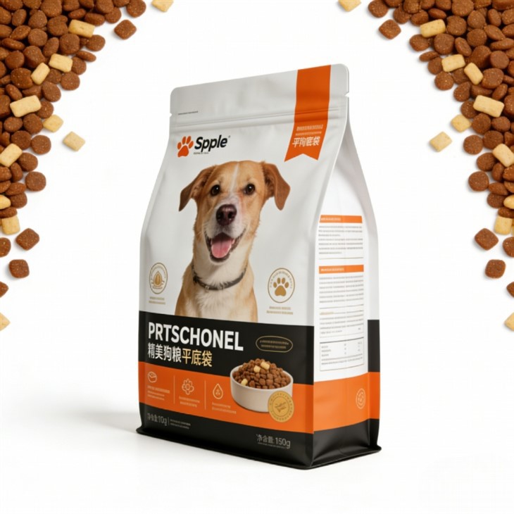 Dog Food Flat Bottom Bag factory