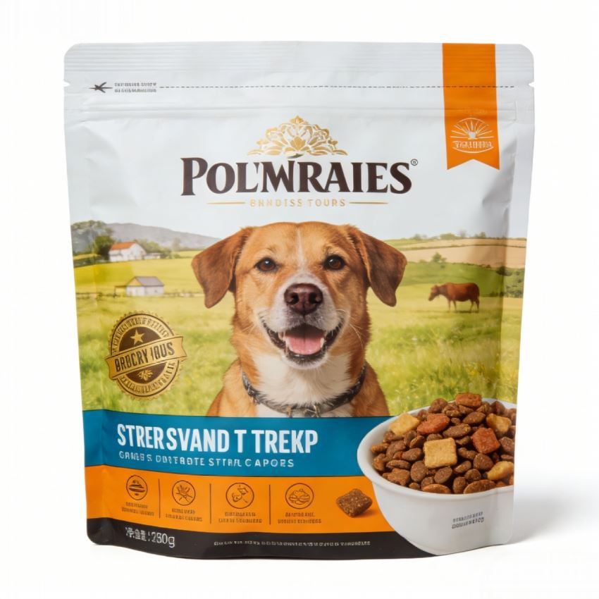 Dry Food Flat Bottom Packaging