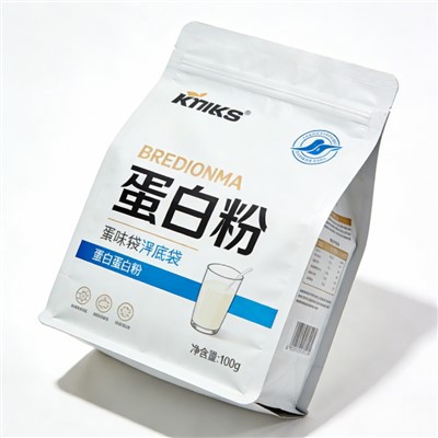 단백질 파우더 플랫 바텀 백