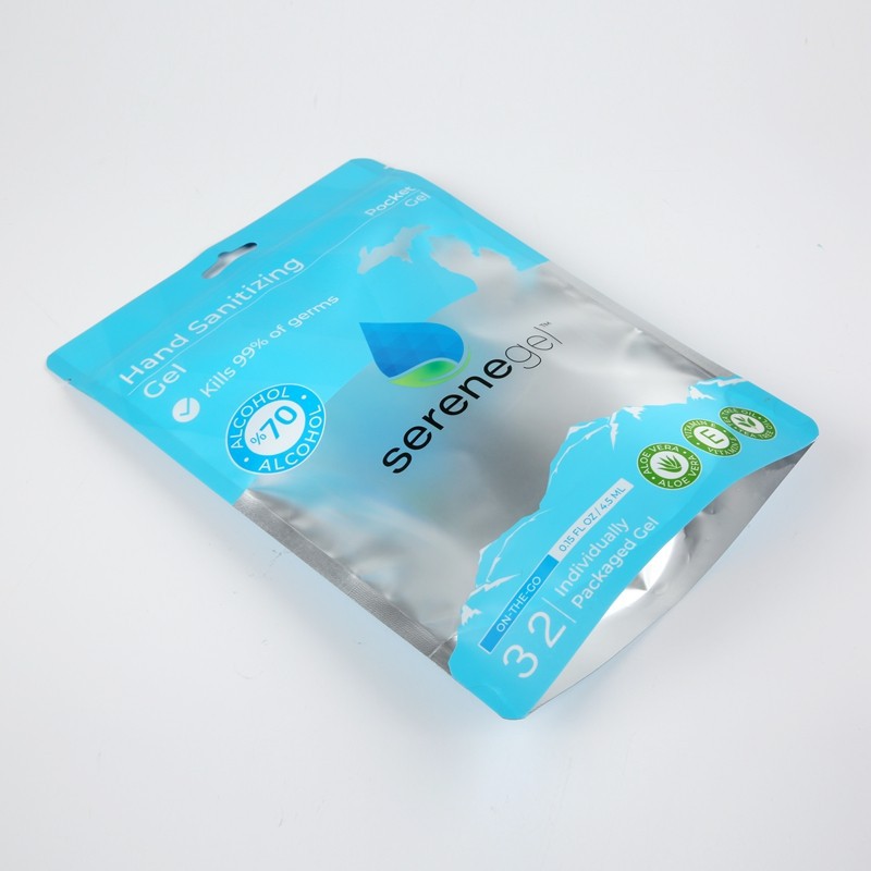stand-up pouch for liquids